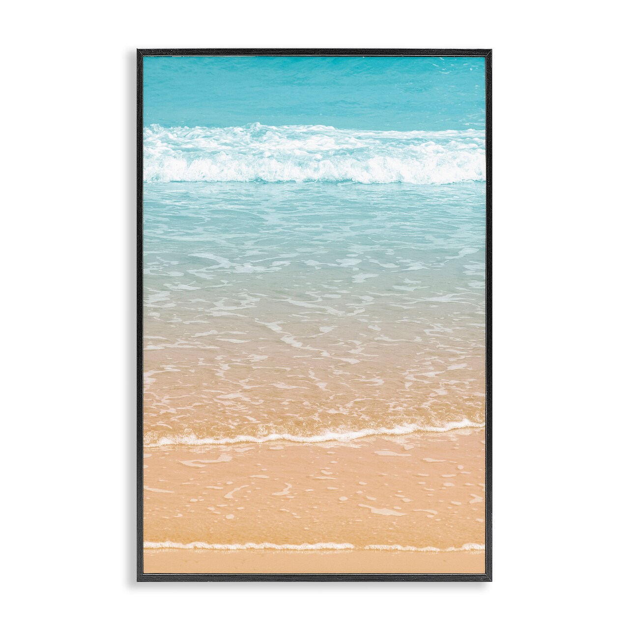 Stupell Industries Clear Summer Waters Framed Giclee Wall Art Design by Nataly White
